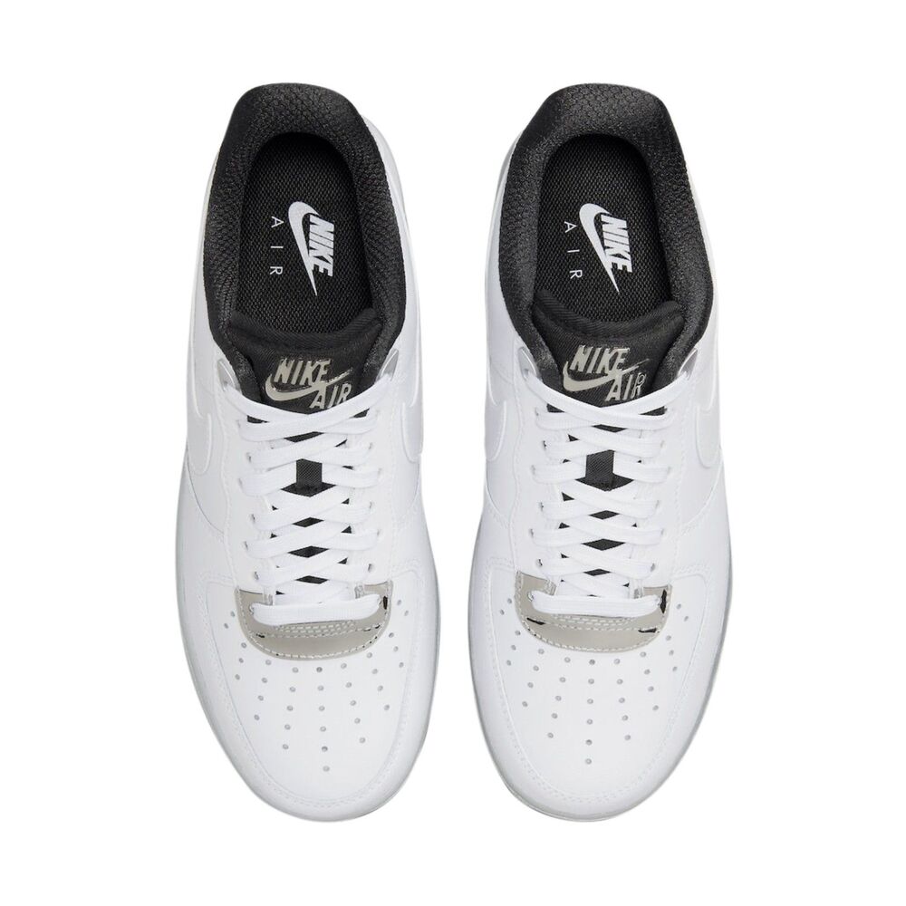 Nike Air Force 1 ’07 SE ‘White Metallic Silver’ DX6764-100 - Size 6 Women - Picture 7 of 10
